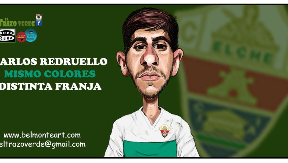 El defensa Carlos Redruello 'Redru' cambia las rayas del Real Betis por la franja del Elche CF.