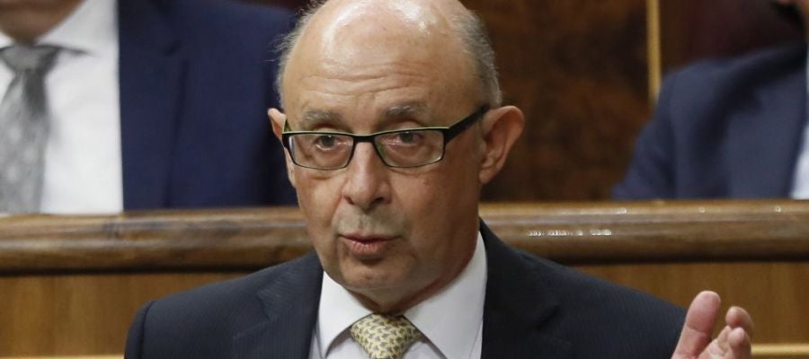 Cristóbal Montoro en el Congreso Cristóbal Montoro en el Congreso