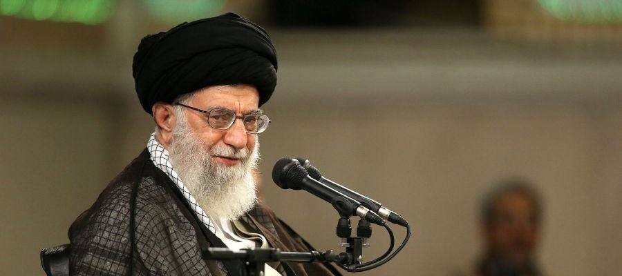 El líder supremo iraní, Alí Jameneí El líder supremo iraní, Alí Jameneí