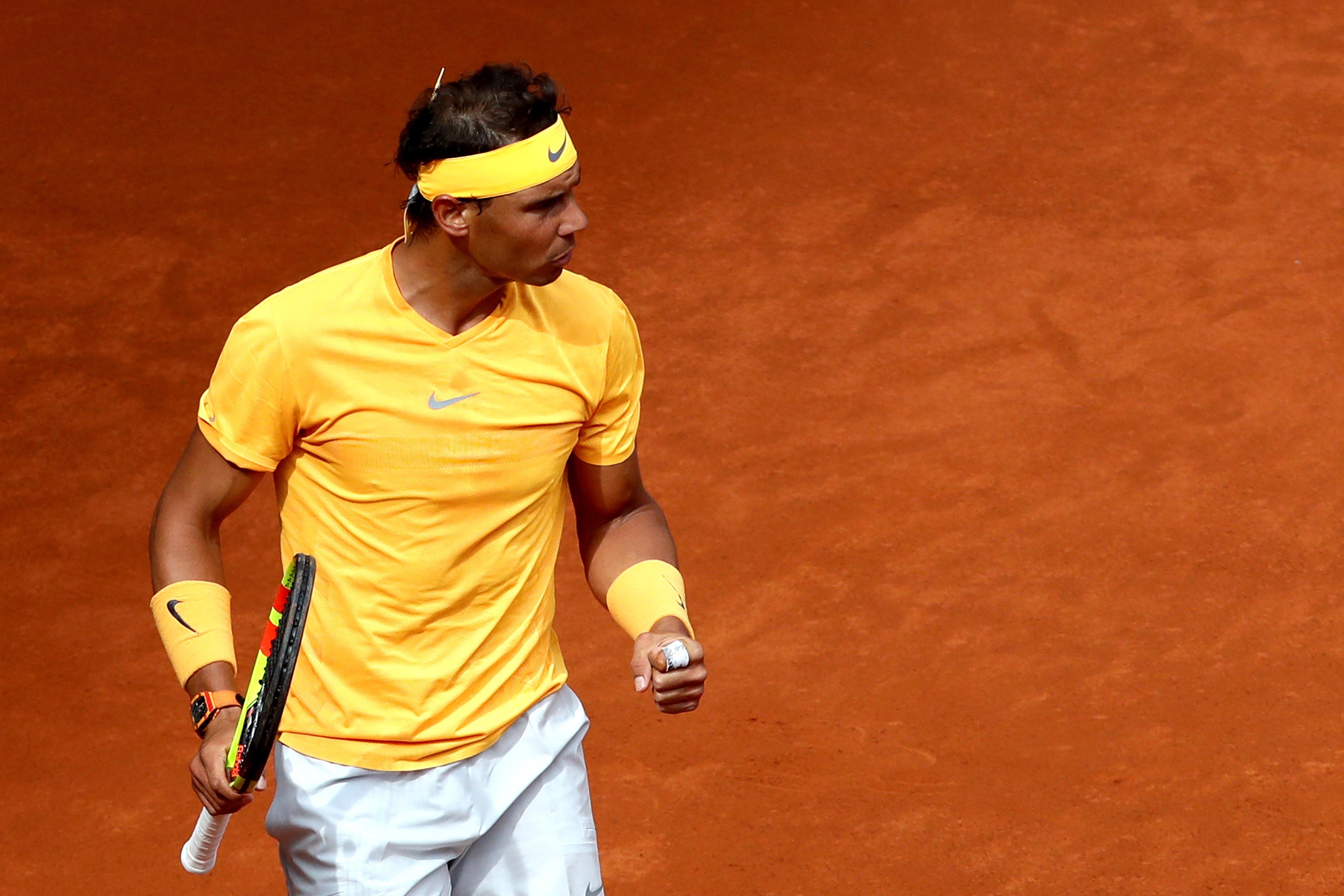 Nadal se convierte en el primer tenista en la historia en ganar 50 sets consecutivos en la misma superficie Nadal se convierte en el primer tenista en la historia en ganar 50 sets consecutivos en la misma superficie