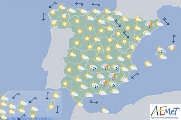 El Tiempo para las próximas horas El Tiempo para las próximas horas