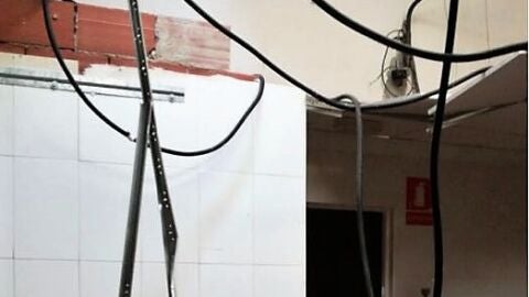 Lugar en el que ha ca&iacute;do el trabajador accidentado