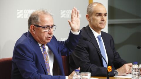 El consejero Gimeno en la presentaci&oacute;n del proyecto de ley