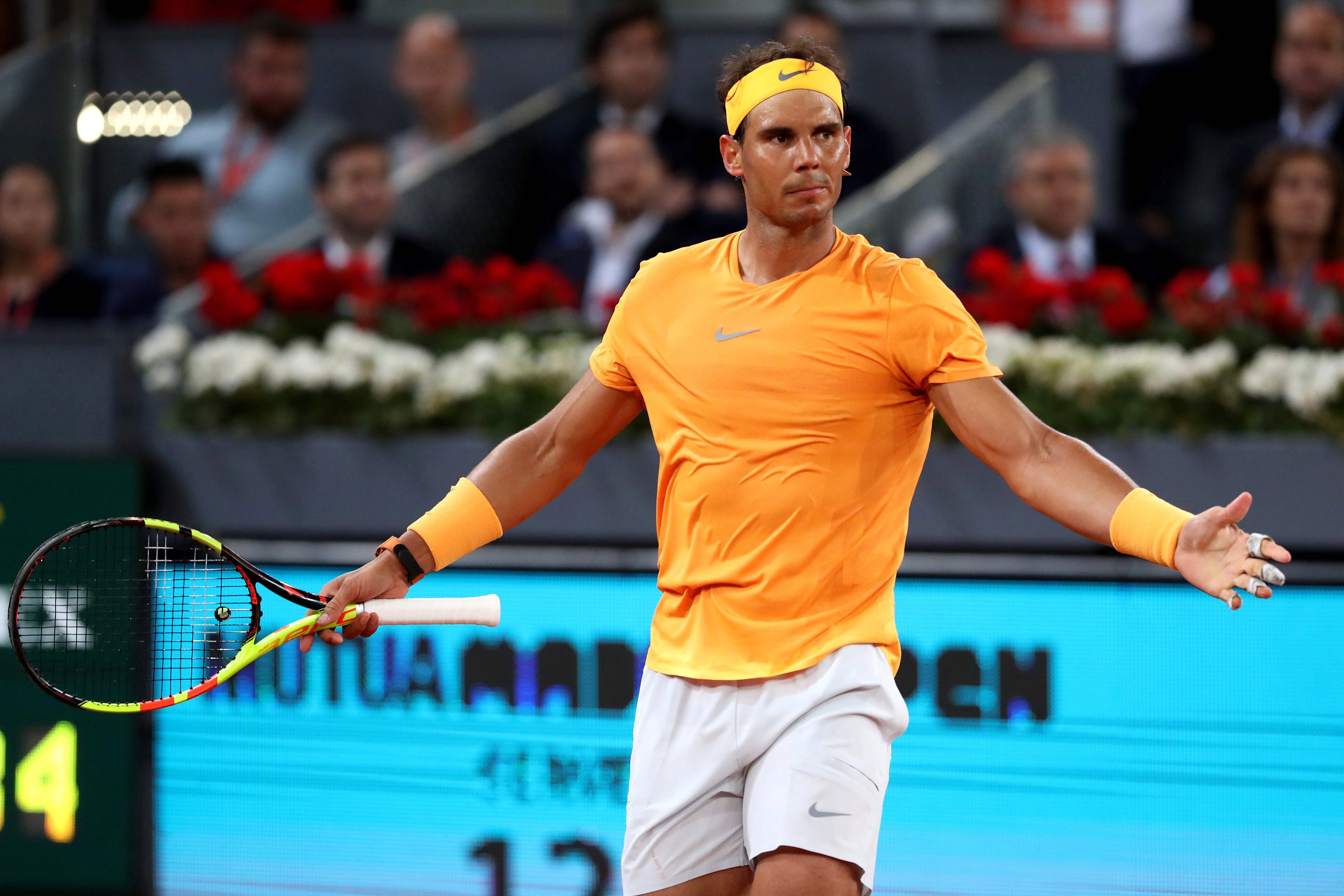 Rafa Nadal cae eliminado en el Open de Madrid ante un gran Dominic Thiem Rafa Nadal cae eliminado en el Open de Madrid ante un gran Dominic Thiem