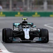Valtteri Bottas, en pista con su Mercedes Valtteri Bottas, en pista con su Mercedes