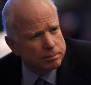 El senador republicano John McCain El senador republicano John McCain
