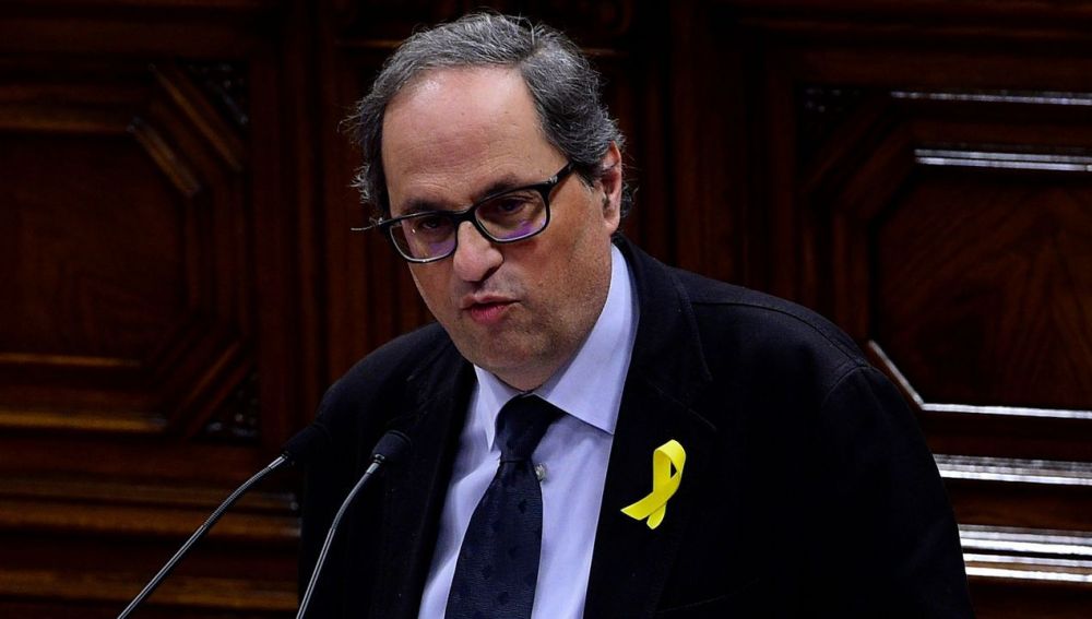 Torra garantiza a la CUP que "no hará autonomismo" y mirará a la "república" Torra garantiza a la CUP que "no hará autonomismo" y mirará a la "república"