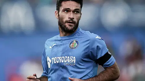 El jugador del Getafe, Jorge Molina El jugador del Getafe, Jorge Molina