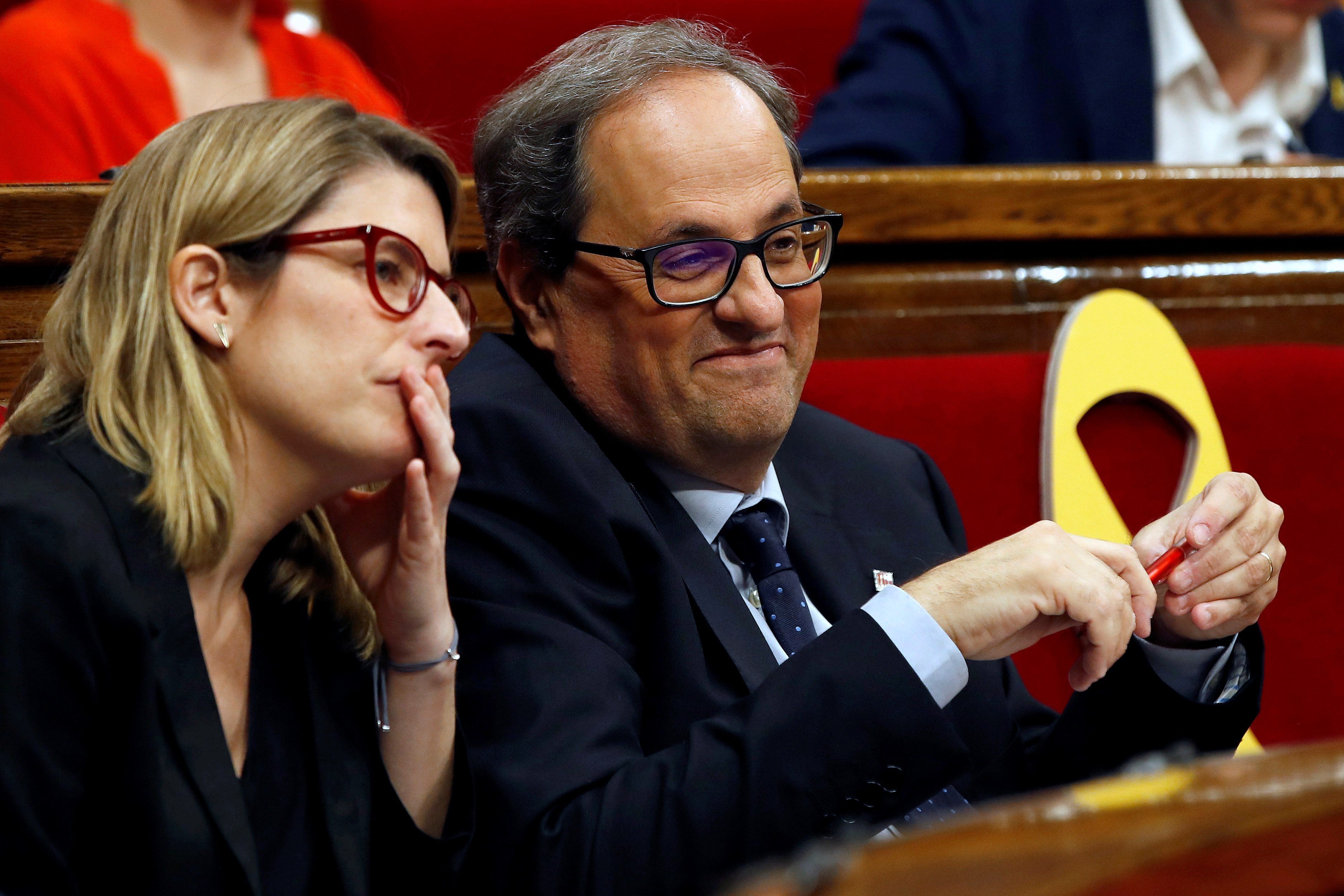 Torra está abierto a ir al Congreso, pero exige más detalles a Ana Pastor Torra está abierto a ir al Congreso, pero exige más detalles a Ana Pastor