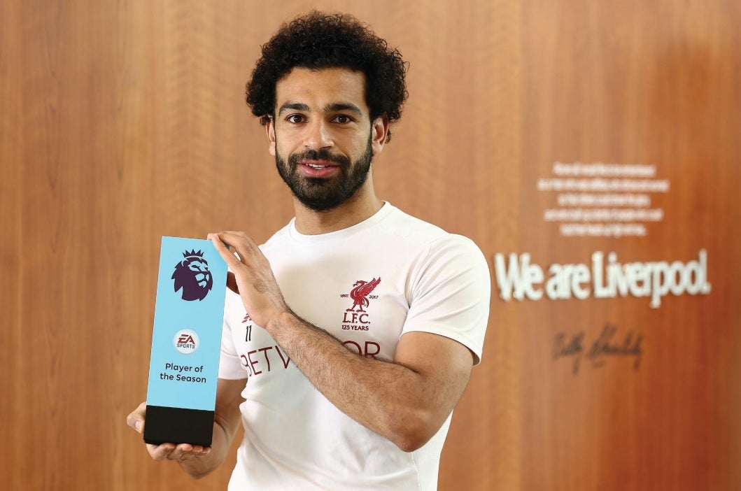 Mohamed Salah, elegido mejor jugador de la Premier League Mohamed Salah, elegido mejor jugador de la Premier League