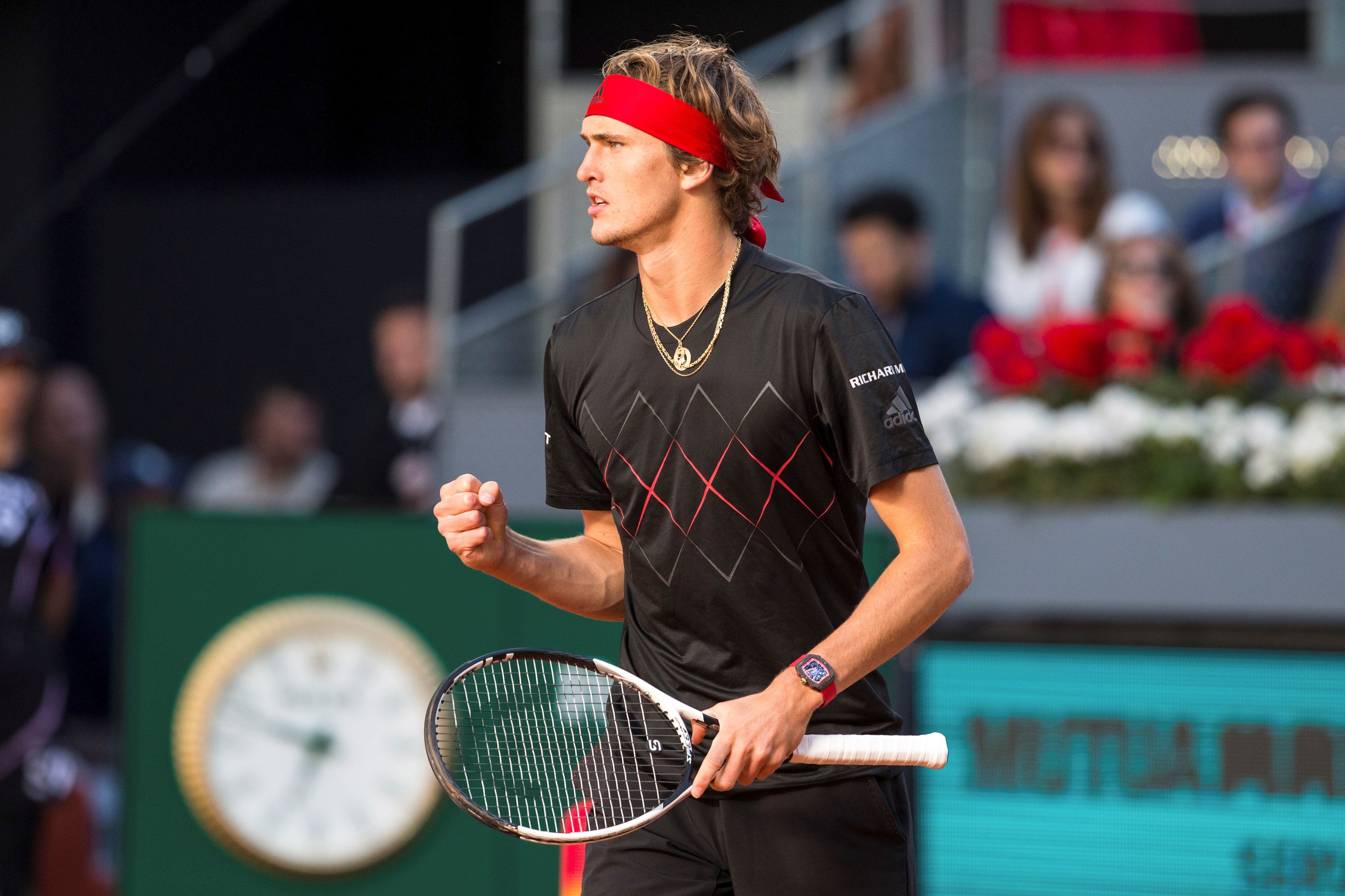Alexander Zverev, campeón del Mutua Madrid Open tras superar en dos sets a Dominic Thiem Alexander Zverev, campeón del Mutua Madrid Open tras superar en dos sets a Dominic Thiem