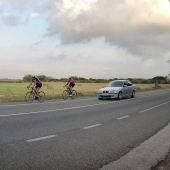 Pelotón de ciclistas