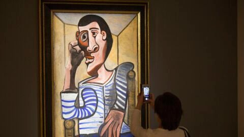 'Le Marin', un cuadro del pintor espa&ntilde;ol Pablo Picasso, considerado como un autorretrato del artista