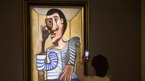 'Le Marin', un cuadro del pintor español Pablo Picasso, considerado como un autorretrato del artista 'Le Marin', un cuadro del pintor español Pablo Picasso, considerado como un autorretrato del artista