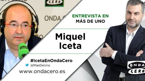 Miquel Iceta en Onda Cero