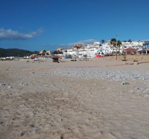 Playa de Getares, en Algeciras Playa de Getares, en Algeciras