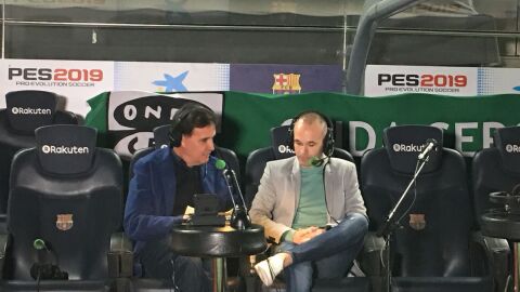 Jos&eacute; Ram&oacute;n de La Morena entrevista a Iniesta en El Transistor