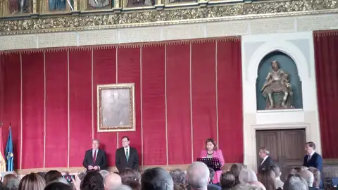 Mariano Rajoy y Méndez de Vigo en el Alcázar Mariano Rajoy y Méndez de Vigo en el Alcázar