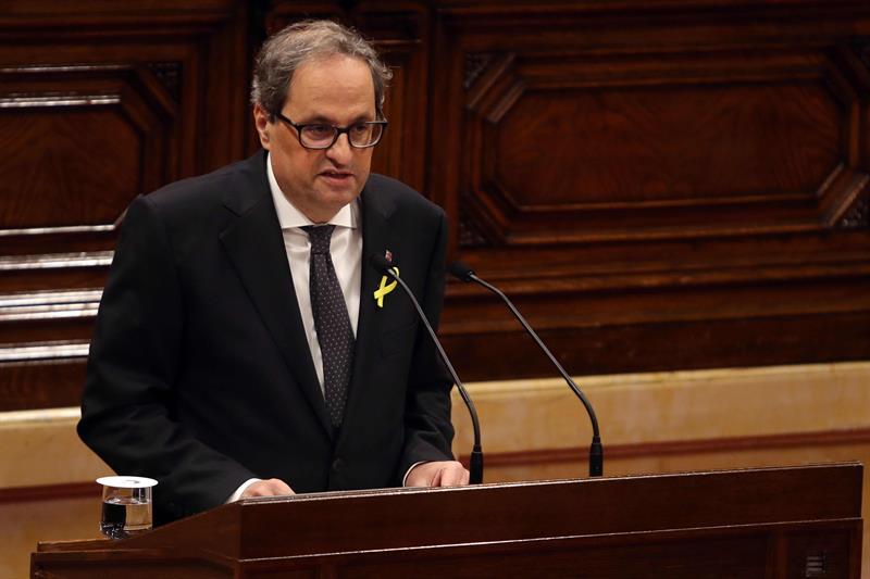 <p>Quim Torra comparece el miércoles en el Parlament para dar cuenta de su Gobierno</p> <p>Quim Torra comparece el miércoles en el Parlament para dar cuenta de su Gobierno</p>