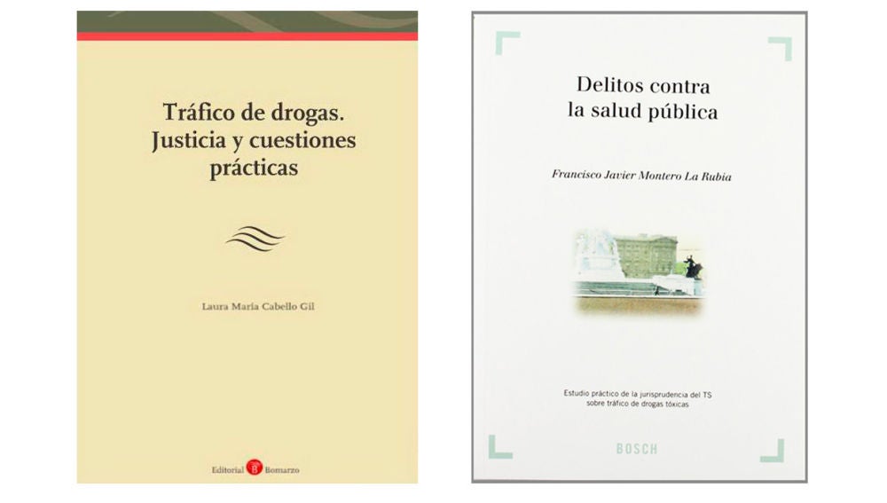 El libro de la directora de la Uned de Albacete junto al libro que supuestamente ha plagiado