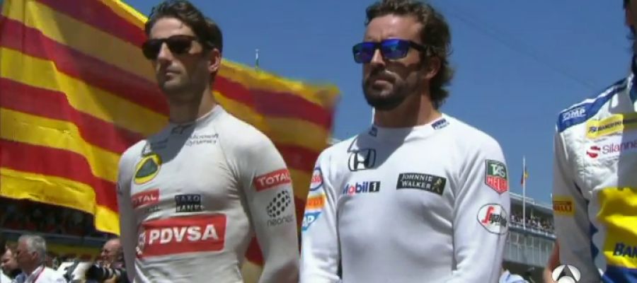 Fernando Alonso, en el GP de España Fernando Alonso, en el GP de España
