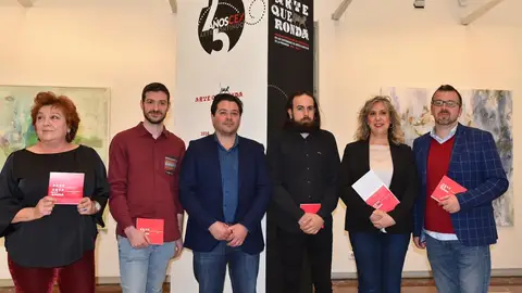 Inauguración de la exposición en el CEX de Ciudad Real Inauguración de la exposición en el CEX de Ciudad Real