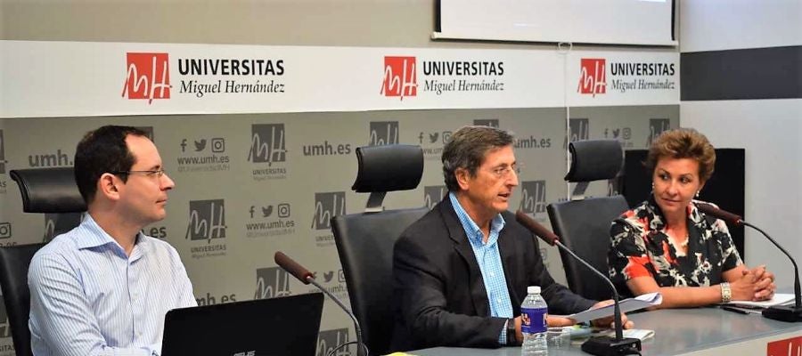 Presentación del informe en la UMH de Elche Presentación del informe en la UMH de Elche