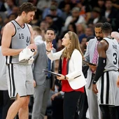 Becky Hammon y Pau Gasol Becky Hammon y Pau Gasol