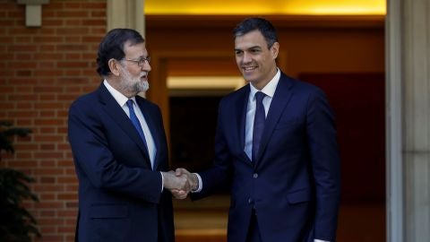 Mariano Rajoy y Pedro S&aacute;nchez en una foto de archivo