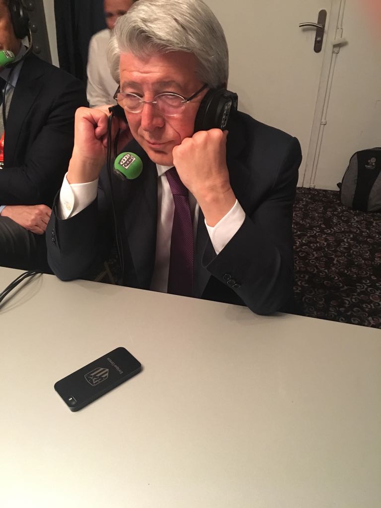 Enrique Cerezo: "En Europa y en el Mundo Simeone es el número uno" Enrique Cerezo: "En Europa y en el Mundo Simeone es el número uno"