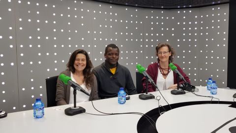 Bel&eacute;n Cabello, Mar&iacute;a Ara&uacute;z e Ignacio Cespedosa 