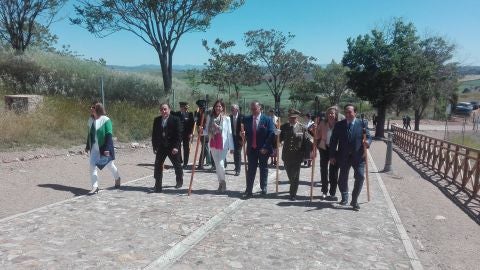 Autoridades que han participado en Alarcos en la celebraci&oacute;n de San Isidro Labrador