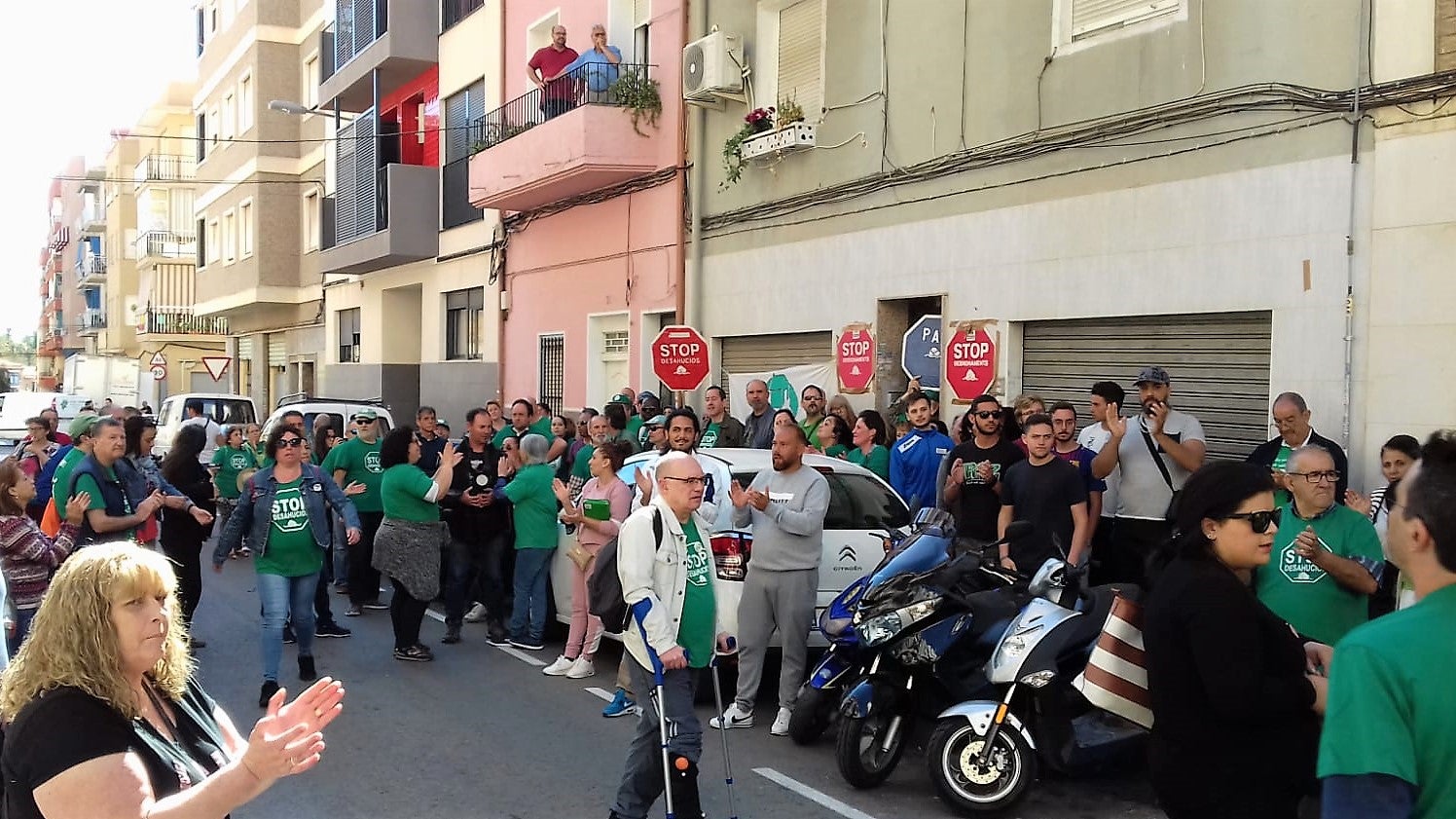 La PAH de Elche prevé que los desahucios instados por fondos buitres repunte en el último trimestre de este año La PAH de Elche prevé que los desahucios instados por fondos buitres repunte en el último trimestre de este año