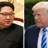 Imagen de Kim Jong-un y Donald Trump
