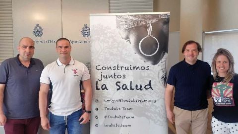 Presentacion del acto solidario de Toubabs Team