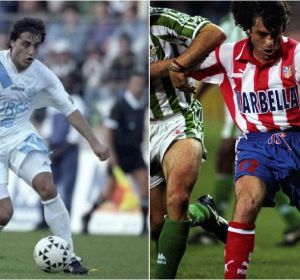 Paulo Futre, en su época con el Marsella y con el Atlético Paulo Futre, en su época con el Marsella y con el Atlético