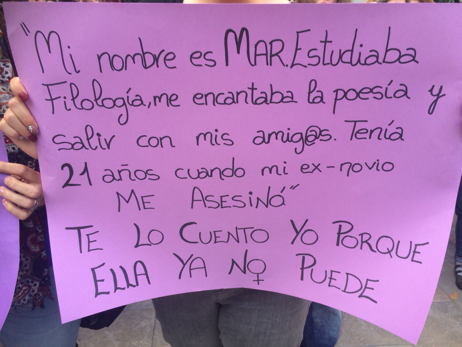 "A mi hija la mataron de forma premeditada" "A mi hija la mataron de forma premeditada"