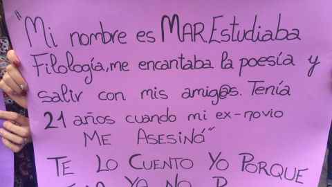 "A mi hija la mataron"