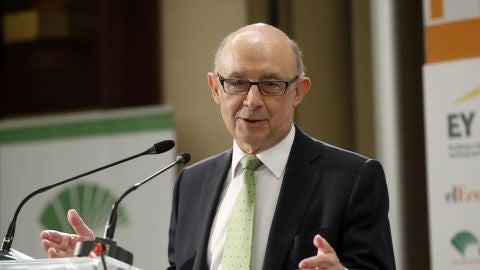Crist&oacute;bal Montoro ante los medios