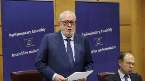 El senador espa&ntilde;ol del grupo parlamentario popular, Pedro Agramunt.