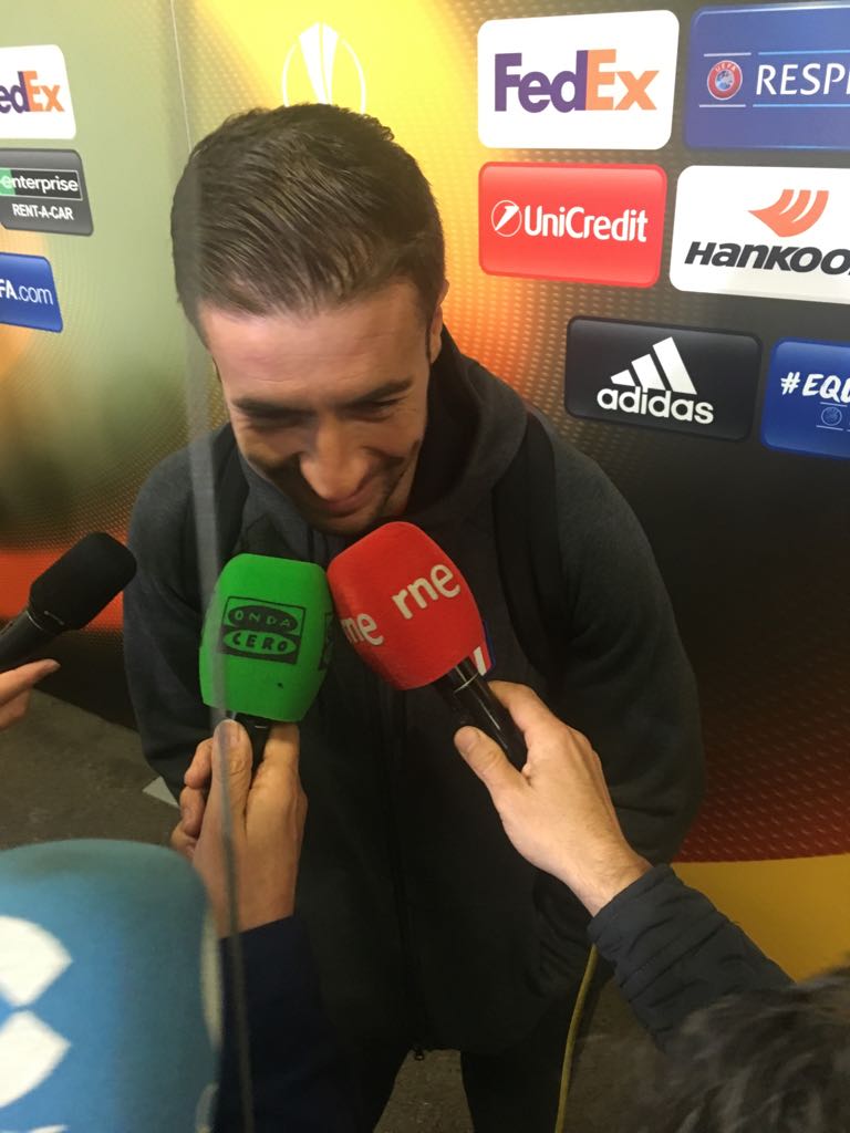 Gabi: "Ganar suponía seguir en la élite del fútbol europeo" Gabi: "Ganar suponía seguir en la élite del fútbol europeo"
