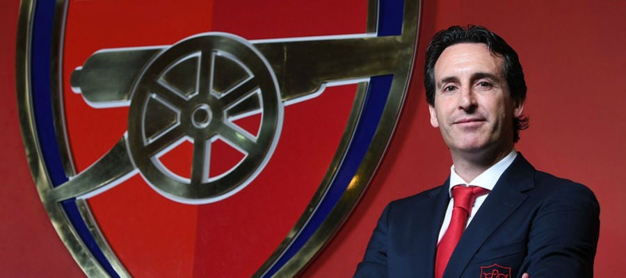 Unai Emery, presentado como técnico del Arsenal Unai Emery, presentado como técnico del Arsenal