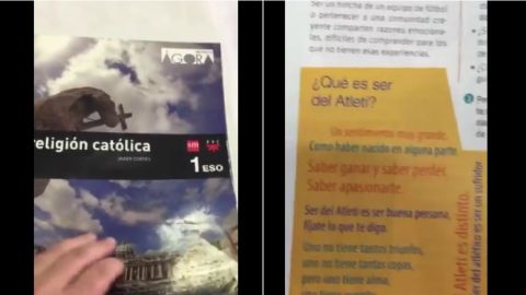 El sentimiento del Atl&eacute;tico, en un libro de religi&oacute;n