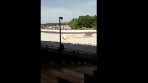 El accidente de Tito Rabat en Montmel&oacute;