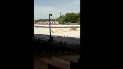 El accidente de Tito Rabat en Montmeló El accidente de Tito Rabat en Montmeló