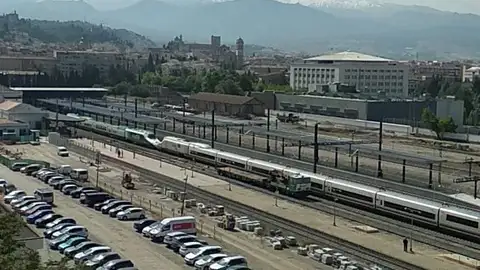 EL AVE LLEGA A GRANADA PRIMER AVE EN PRUEBAS