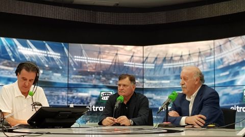 Camacho y Del Bosque en El Transistor