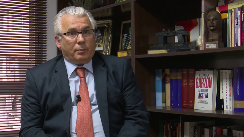 Baltasar Garzón: "Solicitaré al Estado español que me devuelva mi puesto como magistrado" Baltasar Garzón: "Solicitaré al Estado español que me devuelva mi puesto como magistrado"