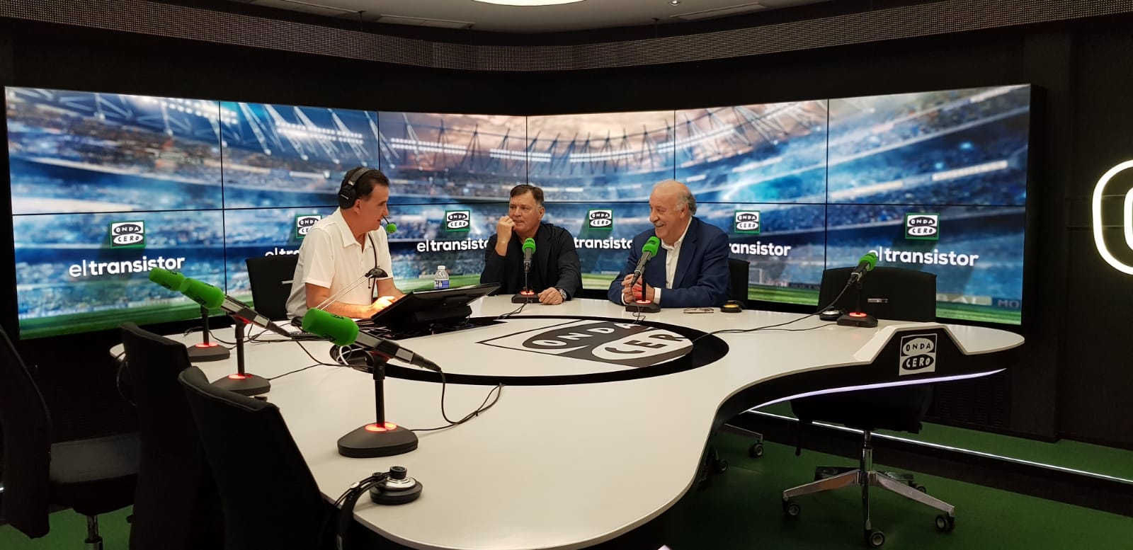 Camacho y Del Bosque cuentan en El Transistor cómo ha cambiado el fútbol con el paso de los años Camacho y Del Bosque cuentan en El Transistor cómo ha cambiado el fútbol con el paso de los años
