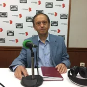 Nicolás Clavero, alcalde accidental de Ciudad Real, durante la entrevista en Onda Cero Nicolás Clavero, alcalde accidental de Ciudad Real, durante la entrevista en Onda Cero